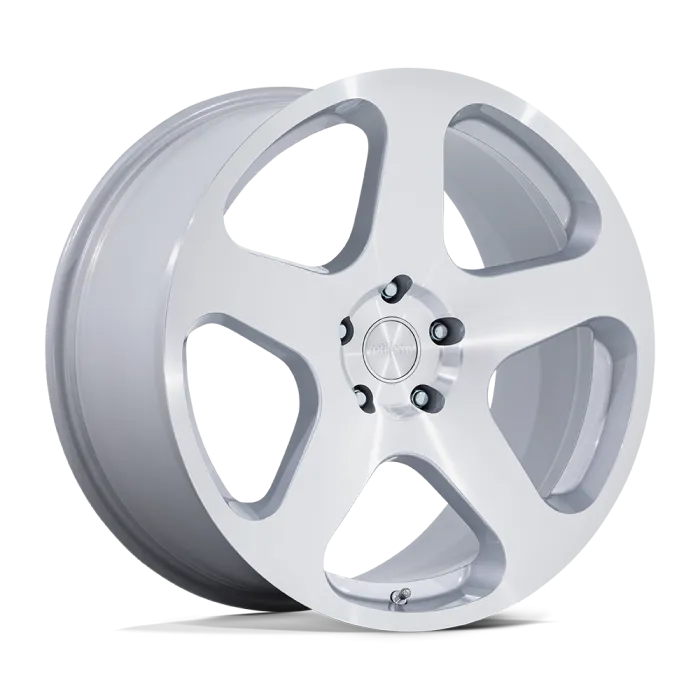 Rotiform NUE wheels in Gloss Silver with Machined Face